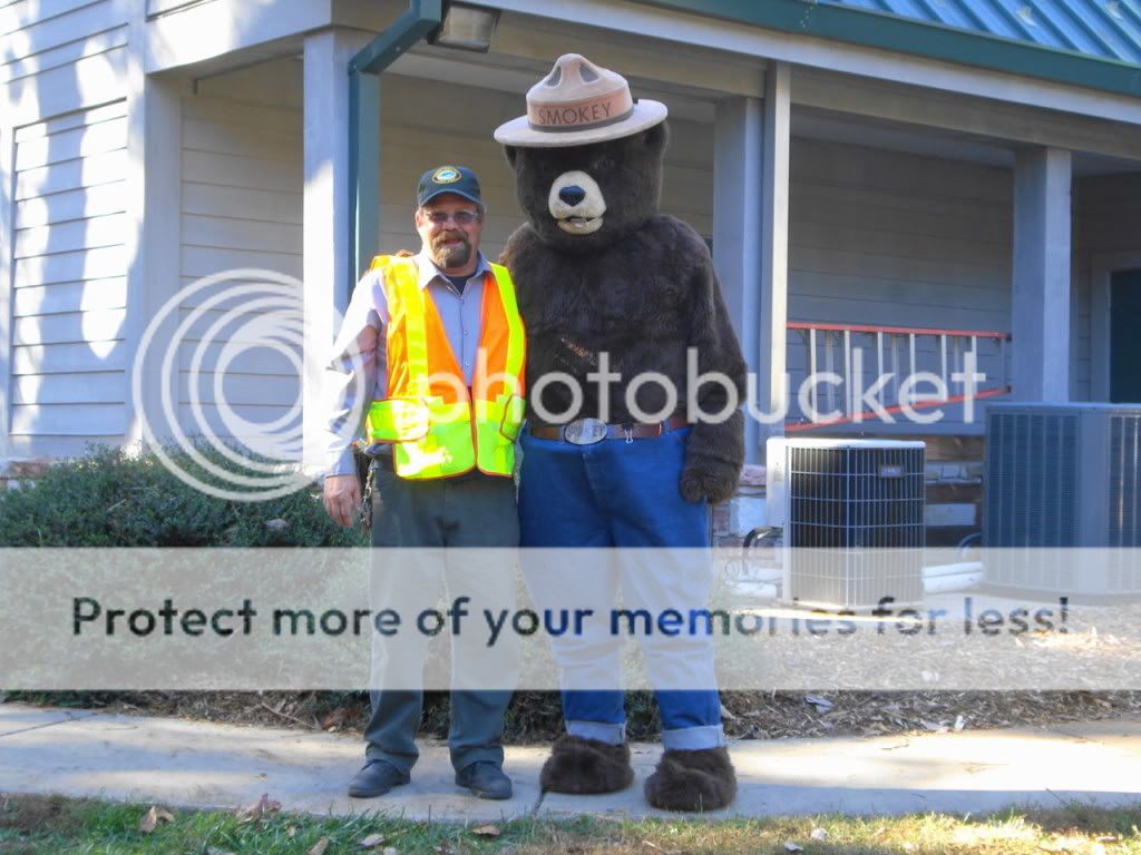 护林灭火smokey熊与清洁工人